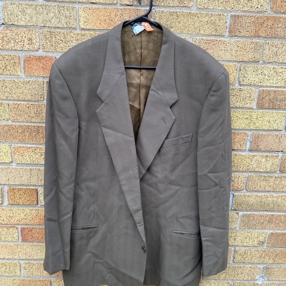 Vintage 100% Wool Giorgio Armani Jacket Black - Picture 7 of 16